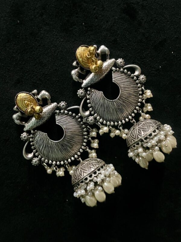 Antique Heavy Silver Earrings - Vintage Inspired, High-Quality Craftsmanship